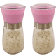 thumbnail image 1 of Juego de molinillos de sal y pimienta: molinillos de cerámica ajustables para especias, ideal para la mesa de la cocina., 1 of 5