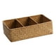 thumbnail image 2 of Cesta de almacenamiento de mimbre Organizador de escritorio Cesta de lavandería, Cesta de picnic Cestas de despensa, Cesta de ratán de paja Escritorio 31cmx21cmx9cm, 2 of 5