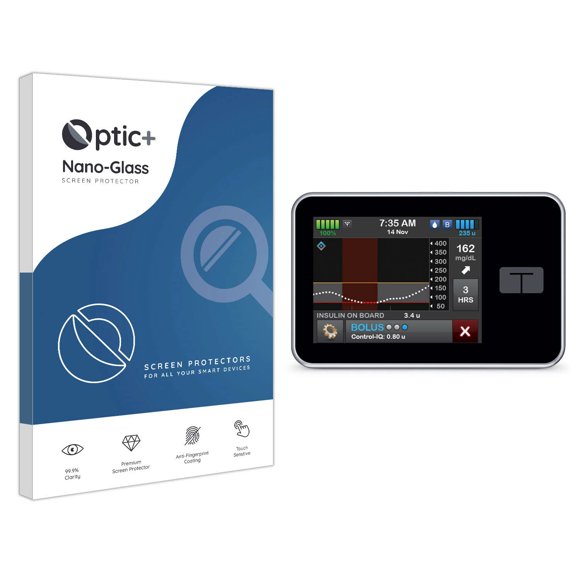 Protector de pantalla Optic+ t:slim X2 Nano-Glass