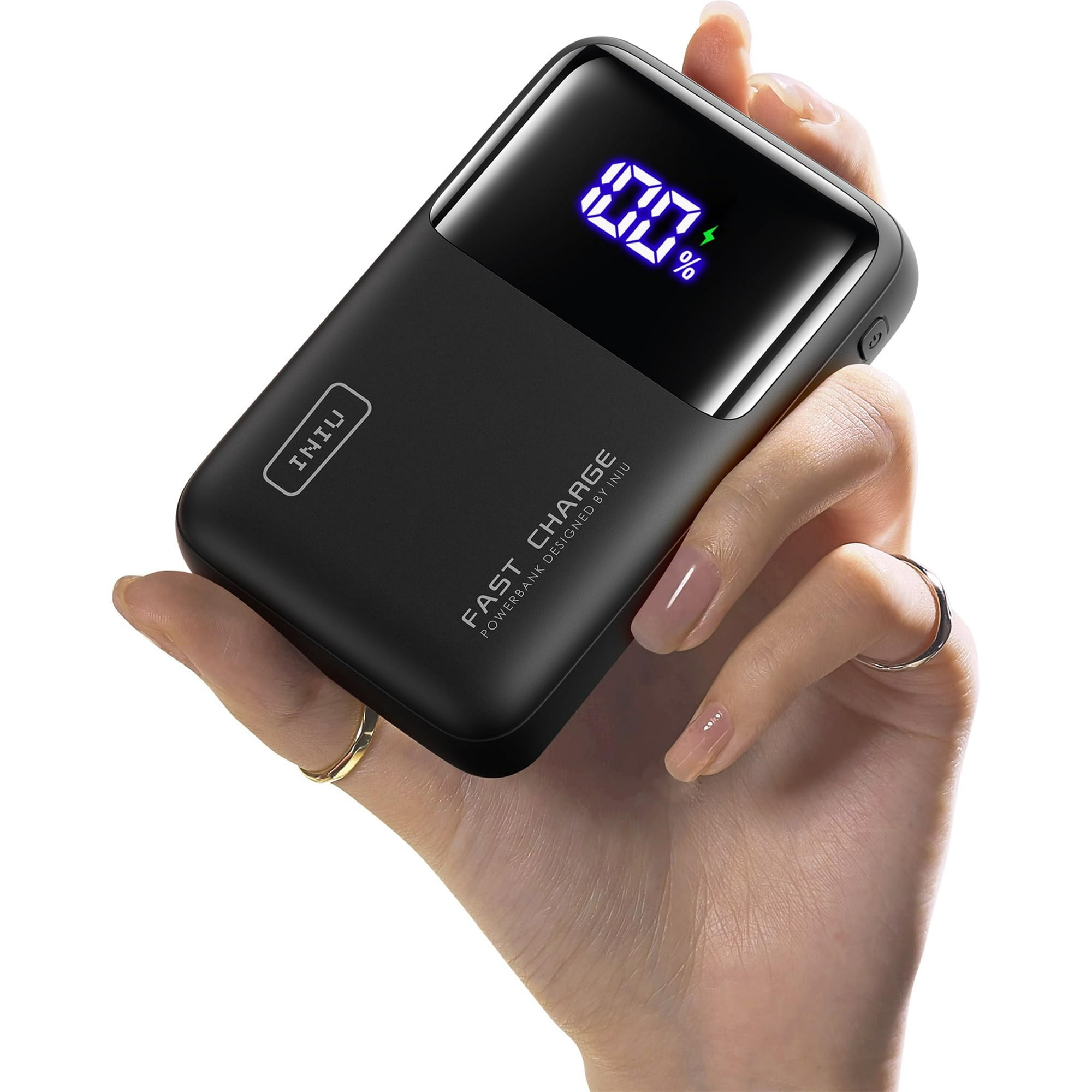 Iniu Banco De Energía 20000mah 65w Usb-c Pd Qc Carga Rápida