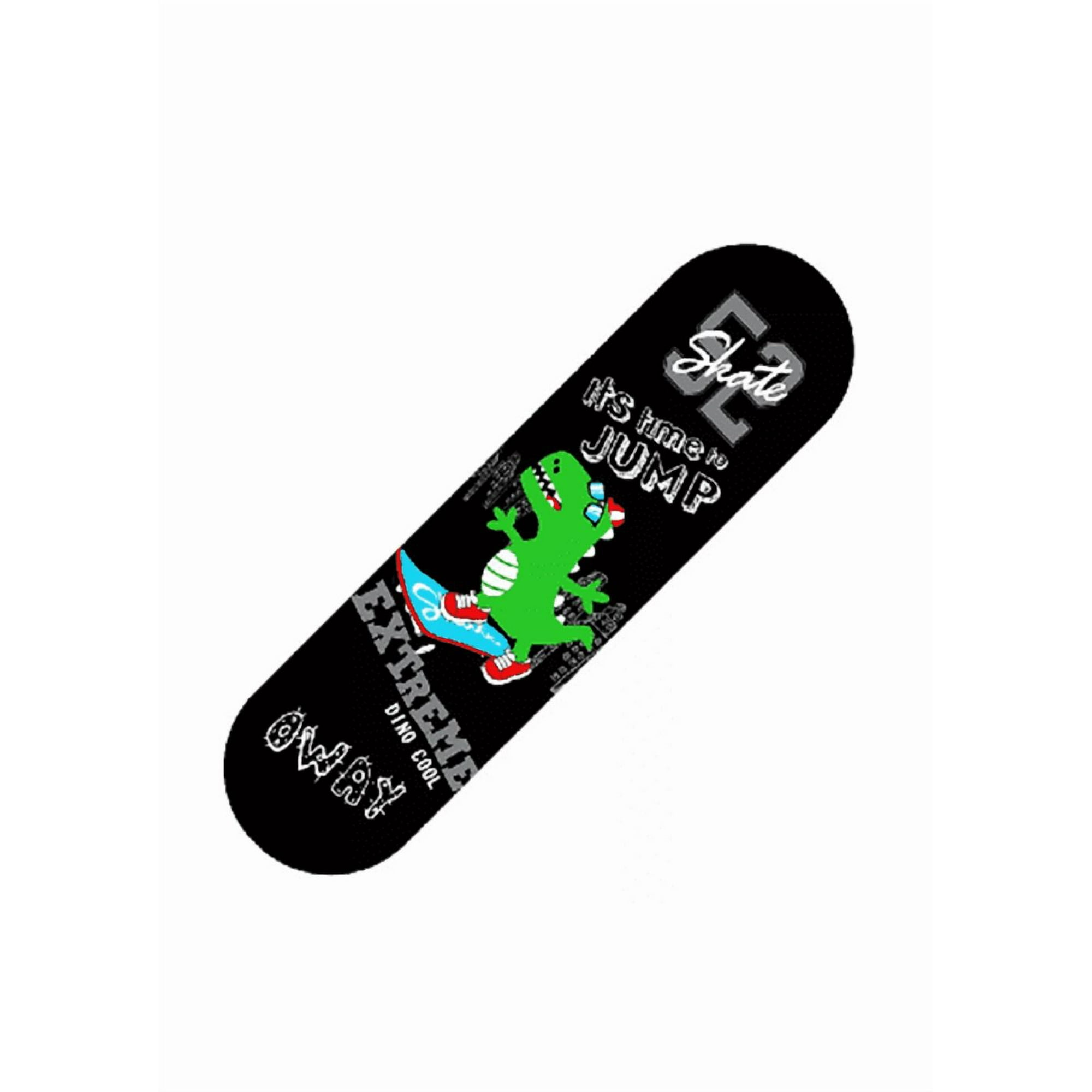 Genérico - Tabla Skate Madera Arce 7 Láminas 32'', Negro