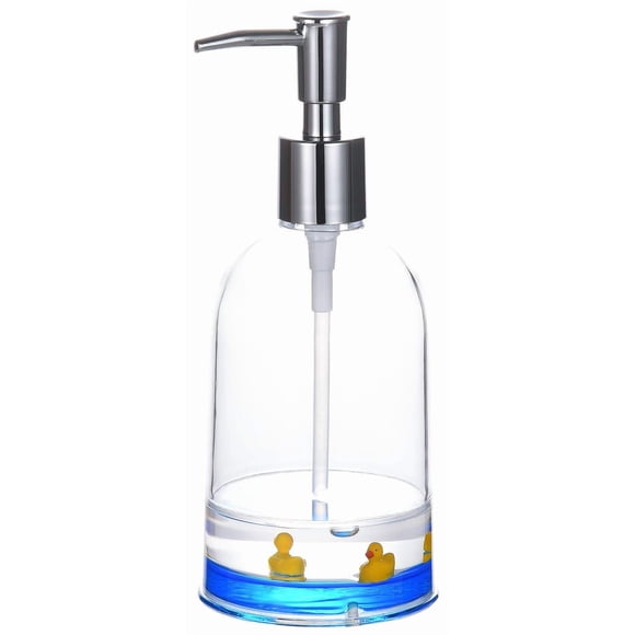 Dispensador de Jabón para Baño Locco Decor Pato Flotante Acrílico