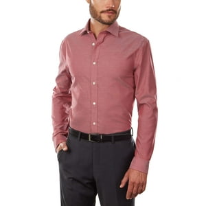 Camisa De Vestir Tommy Hilfiger, Ajustada, No Planchada, Lisa, Para Hombre