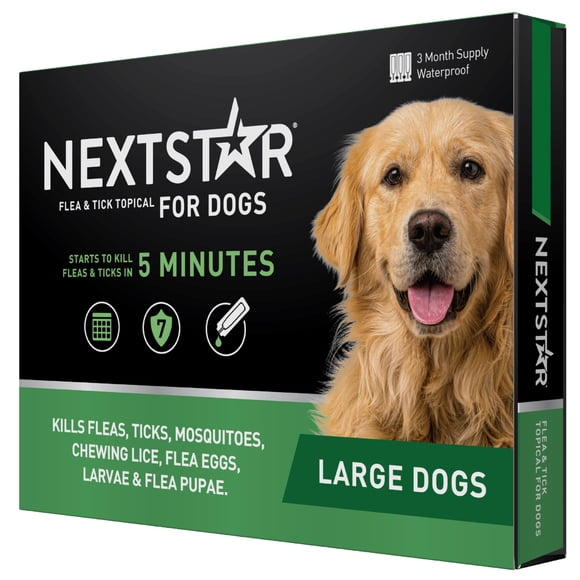 Prevención De Pulgas Y Garrapatas Para Perros Large 3 Dosis