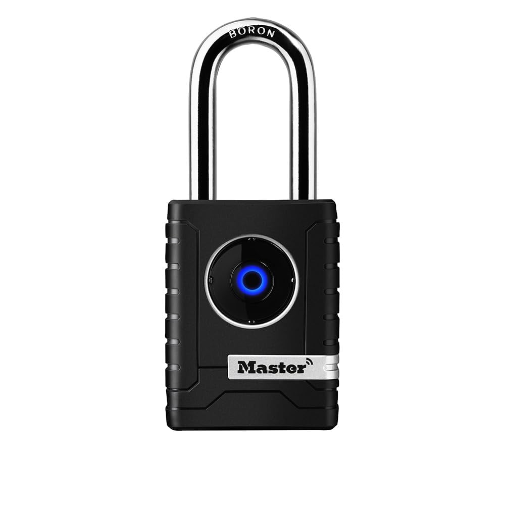 Candado Inteligente Master Lock Negro Para Exteriores Bluetooth 4401lhec