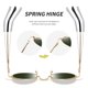 thumbnail image 4 of Gafas de Sol Joopin Pequeñas Redondas Polarizadas UV400 para Hombres y Mujeres, 4 of 6