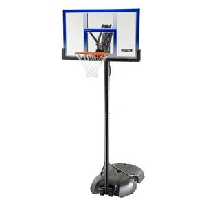 Lifetime - Aro De Basketball Portátil Tablero Policarbonato 122 X 84 Cm 48″ Altura Oficial Front Court