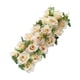 thumbnail image 5 of Flores Panel de pared de pared Decoración decorativa Flower Flowers Fondo de pared para el escenario de la boda en el hogar interior Recepción de boda Champán, 5 of 5
