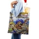 thumbnail image 4 of Scooby Doo Pirates Bolso de tela con estampado de lienzo para mujer, bolsa de compras reutilizable y estética, con cremallera interior, regalo para mujer, 35 × 40 cm., 4 of 6