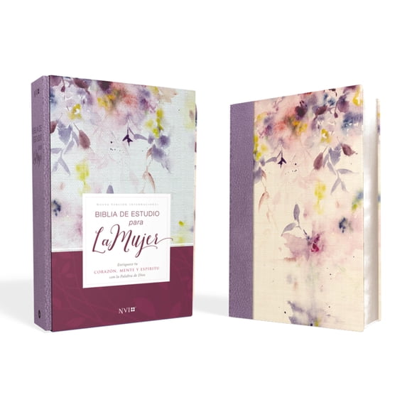Biblia de Estudio para Mujer Vida Publishers NVI Leathersoft Morada