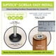 thumbnail image 4 of Niveladores para muebles Slipstick Gorilla Outdoor (paquete de 8), 4 of 8