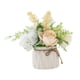 thumbnail image 2 of Hortensia Artificial Flor Simulación Planta De Seda Decoración Hogar Blanco, 2 of 5