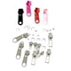 thumbnail image 1 of 44 Piezas Metal Nylon Cremallera Reparación Kit Zip Slider Stop Replacement Set, 1 of 2