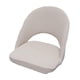 thumbnail image 5 of Funda Para Silla Suave Con Respaldo Corto Y Curvo Funda De Poliéster Con Arco Para Comedor Beige, 5 of 5