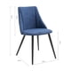 thumbnail image 3 of Pack 2 Sillas de Comedor Milan Azul, 3 of 6