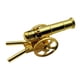 thumbnail image 3 of Modelo De Cañón Regalos Housing Decoration Ornament Metal Cannon With Wheels Gold, 3 of 5