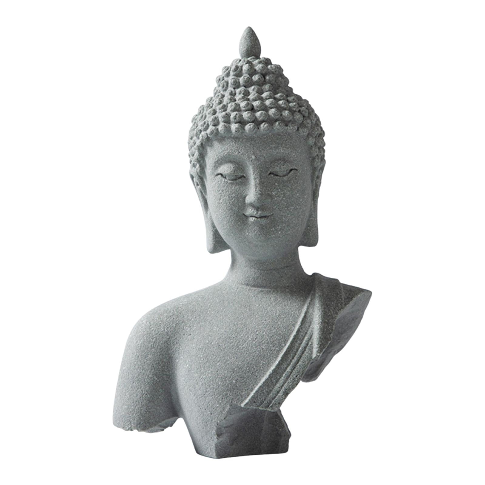 Ioensy - Estatua De Buda Para Jardín, Arte Creativo, Artesanía, Adorno Para El Hogar, Para Patio, Armario, Escritorio