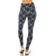 thumbnail image 2 of Saronite Leggings de Yoga de Cintura Alta con Estampado de Chevrones y Cintura Gruesa (para Mujer), 2 of 4