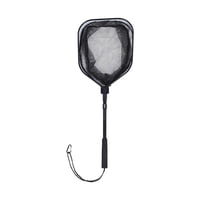 Magideal - Red De Malla De Pesca Accesorios De Pesca Fácil De Pescar Y Liberar Mango De Poste Telescópico Red De Pesca Plegable Red De Aterrizaje Pesca De Salmón 1 Sección Gris