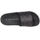 thumbnail image 3 of Sandalias COACH Udele Slide para mujer, color carbón/negro, talla 7, 3 of 6