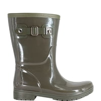 Bota De Agua Con Polar Cressida Verde Alquimia
