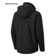 thumbnail image 4 of Chaqueta Doble Cortaviento Con Forro Polar Negra Térmica, 4 of 8