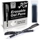 thumbnail image 1 of Erase Mistakes Effortlessly with 12 Erasable Gel Pens & 20 Refills - Perfect for School and Office Use, Smooth Writing 0.5mm Tip, Dark Grey Color, Reusable and Easy to Use for Adults, Kids, and Studen, 1 of 4