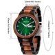 thumbnail image 3 of Reloj analógico de cuarzo ligero de madera para hombre MII YEW, 3 of 7