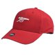 thumbnail image 1 of Gorra de béisbol Arsenal roja con visera curva y ajuste regulable, 1 of 5