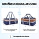 thumbnail image 4 of Tourit Bolsa Térmica Doble Comida 23x33cm Impermeable Azul, 4 of 8