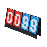 Ioensy - Marcador Deportivo Manual De Tarjetas De Puntuación Para Actividades En Interiores Tenis De Mesa Estilo A