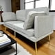 thumbnail image 2 of Sofa 2 cuerpos Lino Gris, 2 of 3