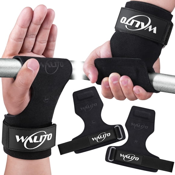 Correas de muñeca WALITO de doble capa para levantamiento de pesas
