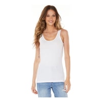 Persodesign - Polera Tank Top Mujer Sin Mangas Mujer Talla S Blanco Hombre