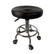 thumbnail image 1 of Silla Taburete Giratorio 5 Ruedas Reposa Pies Negro, 1 of 3