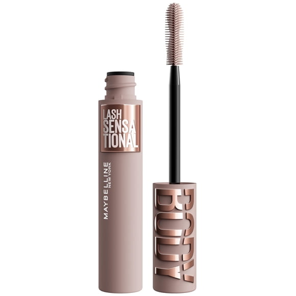 Máscara Maybelline Lash Sensational, lavable para el cuerpo, color marrón oscuro