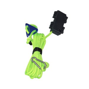 Ioensy - Cuerda De Paracaídas Ligera De Advertencia, Impermeable, Para Tienda De Campaña Al Aire Libre, Para Senderismo, Color Verde