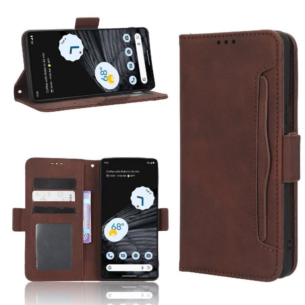 Funda Tipo Billetera FOXDOCK para Google Pixel 7 Pro 5G – Tapa Flip con Tarjetero