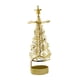 thumbnail image 4 of Candelero Giratorio Navideño Candelabro Giratorio Pino Dorado 1, 4 of 5