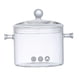 thumbnail image 1 of Olla De Cristal Con Tapa, Doble Asa, Para Pasta, Cereales, Leche, Transparente, 1300ml, 1 of 5