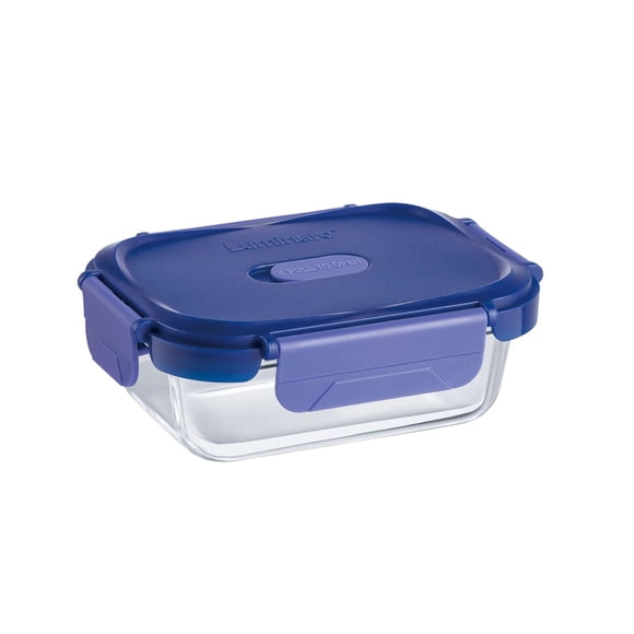 Contenedor De Vidrio Hermético Rectangular 1520mL Luminarc