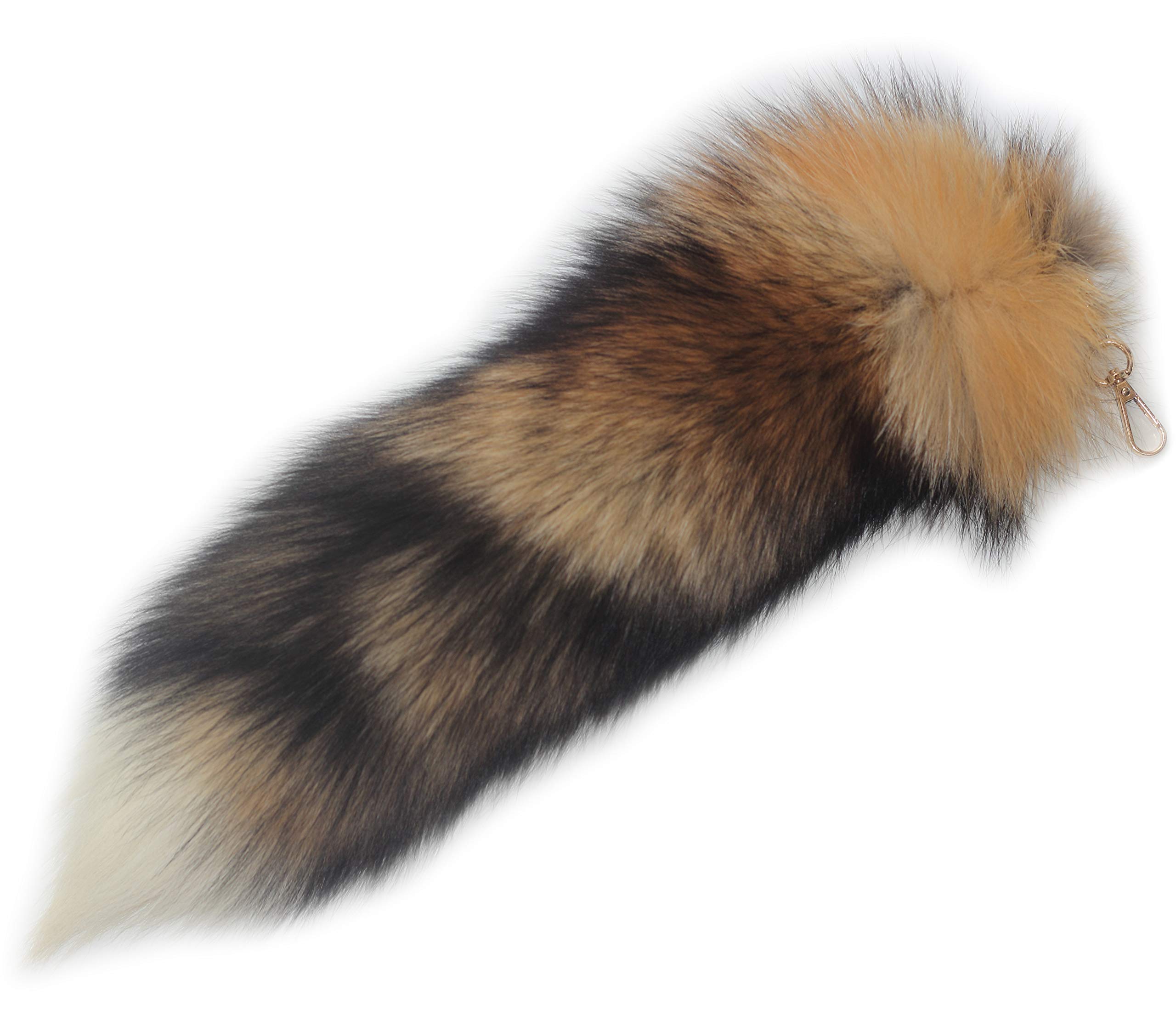 Llavero Colgante Fosrion, Versátil Accesorio De Moda Con Forma De Cola De Zorro Rojo