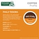 thumbnail image 3 of Café K-Cup® en cápsulas Philz Coffee Tesora, tostado medio, 20 unidades, 3 of 9