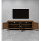 thumbnail image 3 of Mueble de TV Minimalista Rack de Madera con 4 Puertas - Café - 150x40x65 cm, 3 of 3
