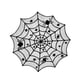 thumbnail image 2 of Mantel Redondo De Encaje Para Halloween, Decoración De Halloween Para Fiestas Navideñas, Cafetería, 102 Cm, Estrellas Y Arañas, 2 of 3