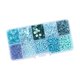 thumbnail image 5 of Cuentas De Semilla De Vidrio Hechas A Mano Para Hacer Joyas Para Manualidades DIY Bordado Costura Azul, 5 of 5