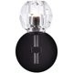 thumbnail image 3 of Aplique de Pared Eren Negro con Cristal Elegant Lighting, 3 of 7