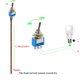 thumbnail image 2 of Interruptor de palanca donjon SPST 1V‑250V pre-cableado 10 unidades, 2 of 5