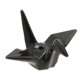 thumbnail image 1 of Portaincensario Nippon Kodo estilo grulla, cerámica, 6 × 3 × 5 cm, negro, 1 of 1
