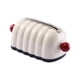 thumbnail image 2 of Dispensador De Soporte De Cubierta De Caja De Pañuelos, Caja De Pañuelos Creativa Para Mesa De Coche De Hotel, Asas Rojas, 2 of 3